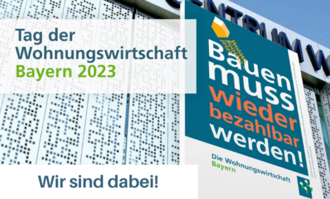 Zum Artikel "Tag der Wohnungswirtschaft Bayern 2023"