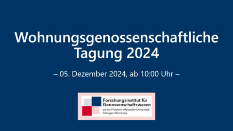 Zum Artikel "Wohnungsgenossenschaftliche Tagung 2024"