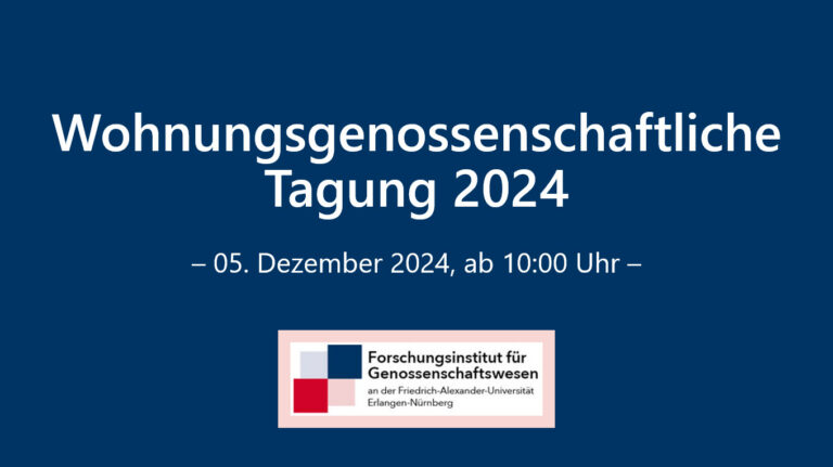Wohnungsgenossenschaftliche Tagung 2024