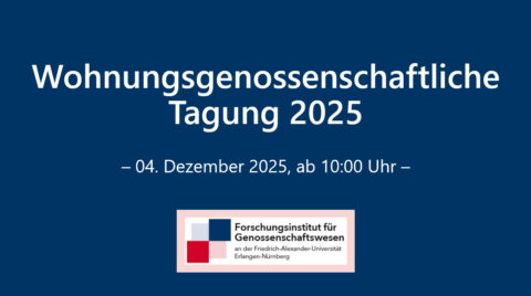 Zum Artikel "Einladung zur Wohnungsgenossenschaftlichen Tagung 2025"